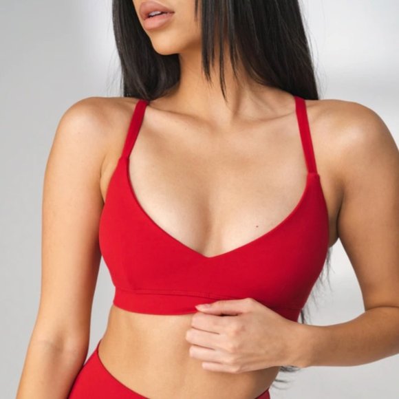 Balance Athletica Other - Balance Athletica Vitality Adapt Bra in Ruby (red)